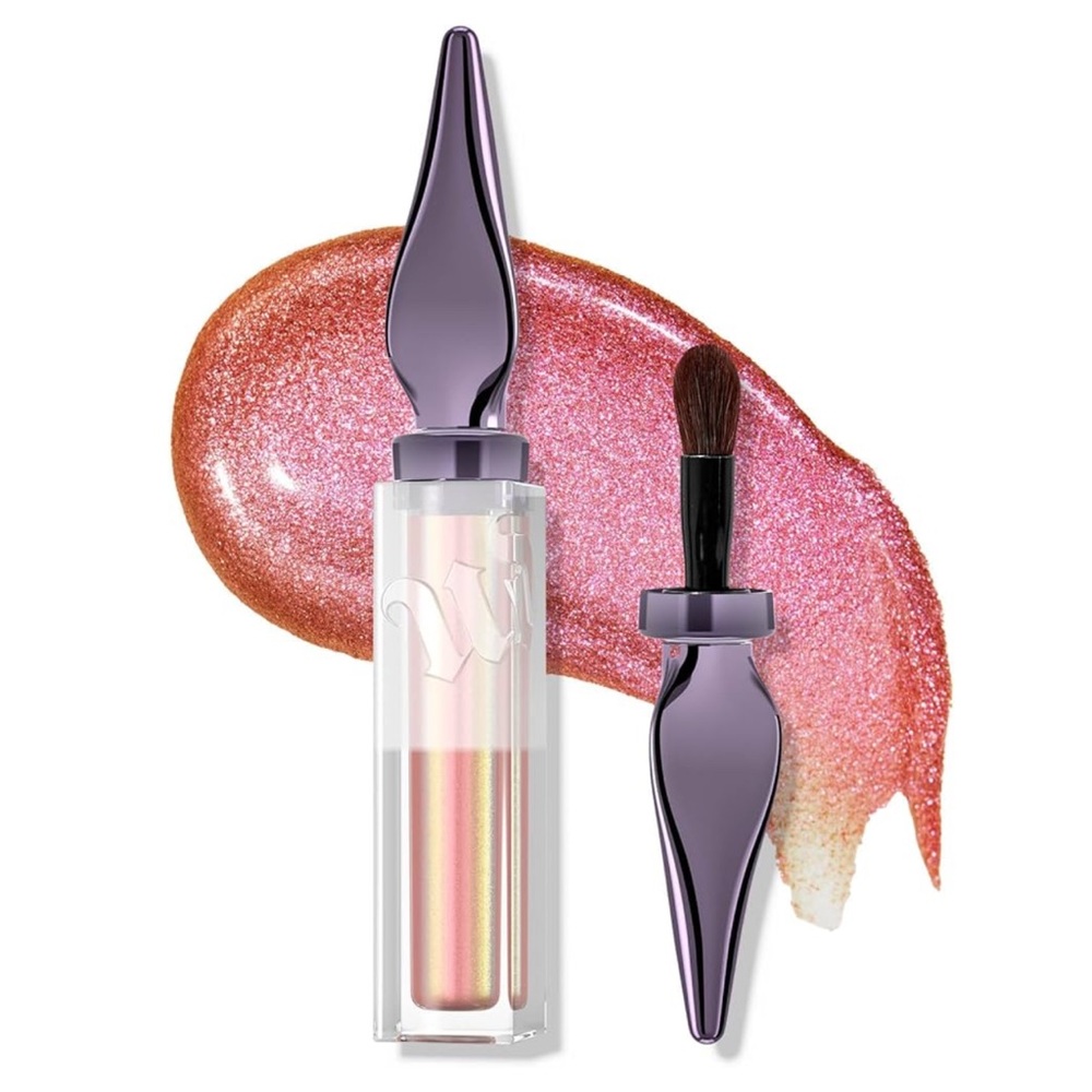 Urban decay glazed liquid eyeshadow in sunshine tax